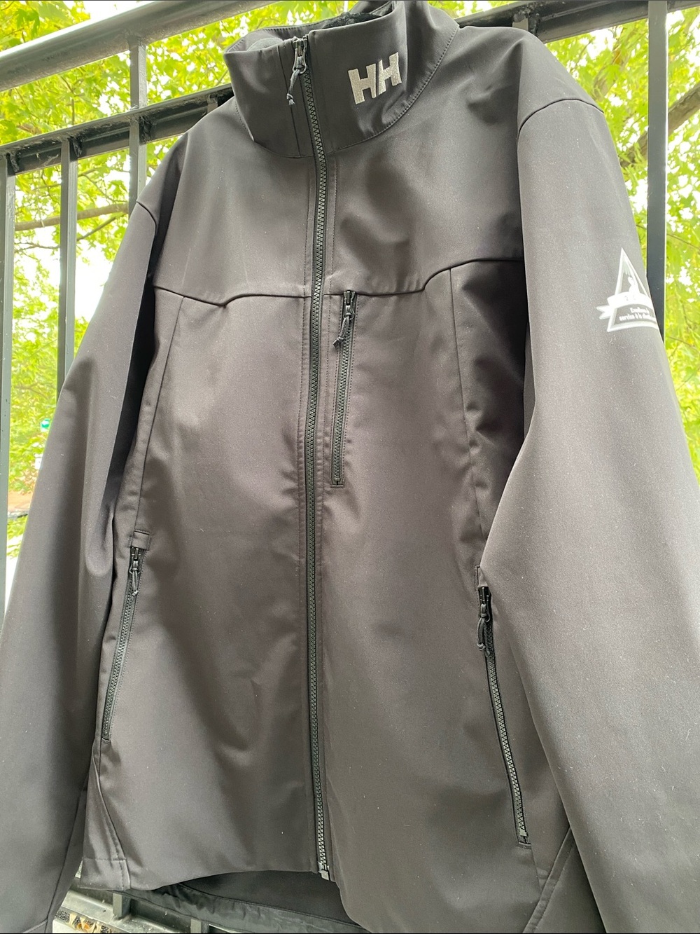 Helly Hansen Black Softshell Performance Jacket